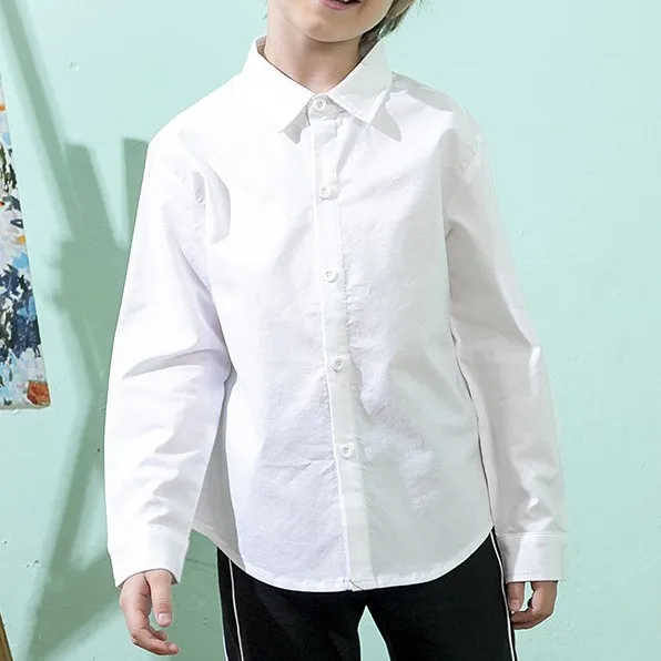  Wholesale Baby Children Toddlers Unisex Organic Cotton Plaid Blank Kids Clothes Infant Embroidery Long Sleeve