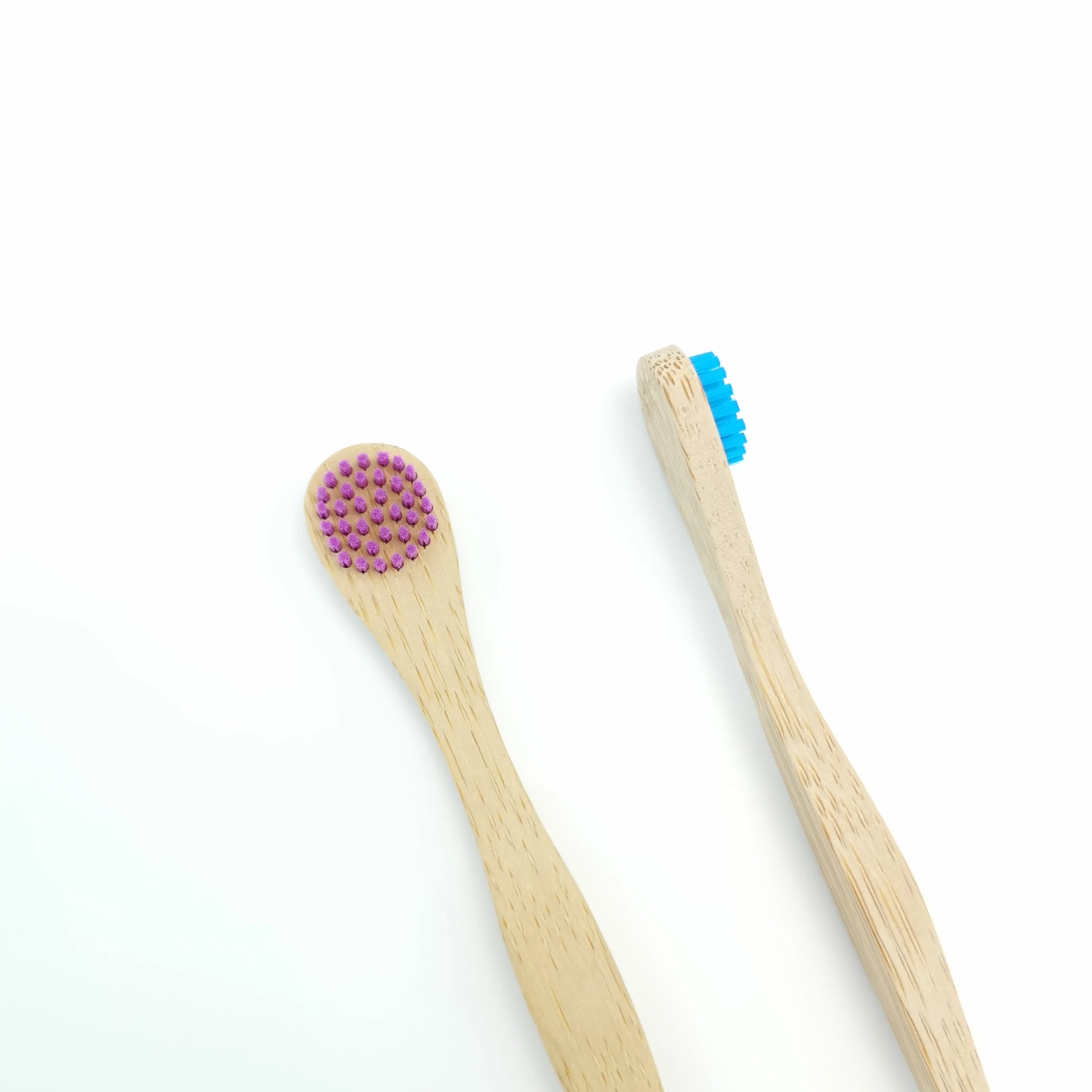 
Eco friendly plastic free 100% organic bamboo tongue cleaner brush 