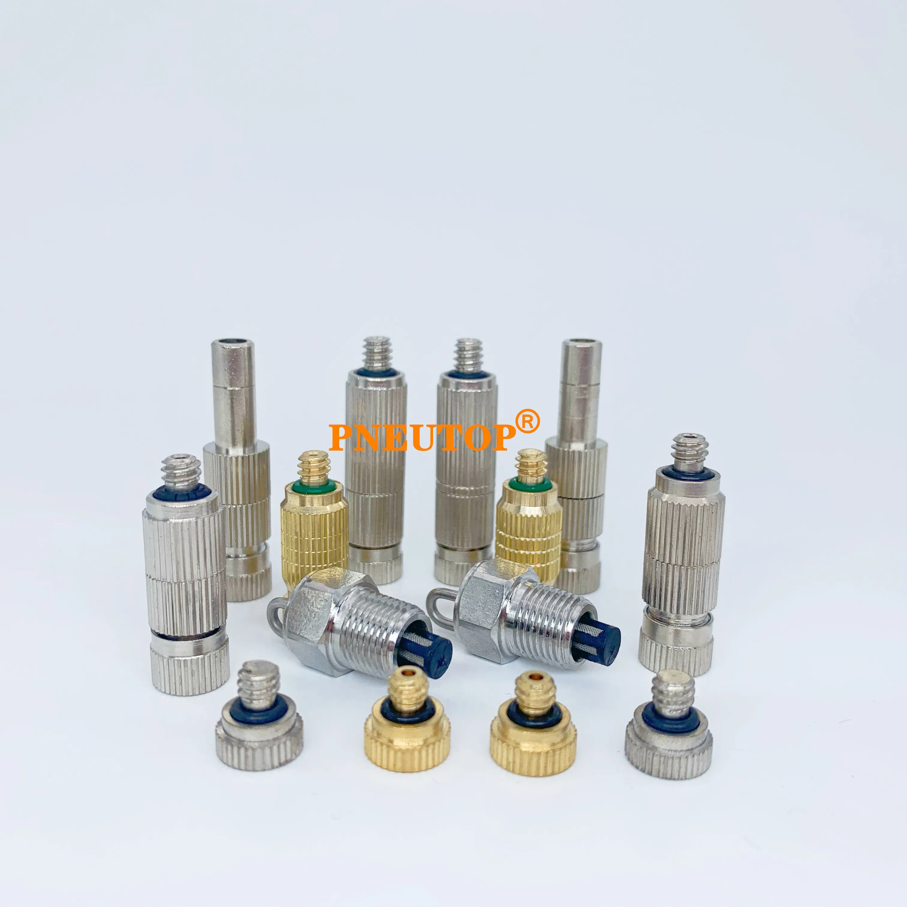 Cleanable Fine Fog Water High Pressure Fogging and Misting Nozzle Sprayers for Cooling and Humidification All-season Not Support