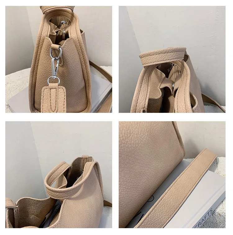 JOWYAR wholesale sales custom purses and handbags new design Litchi grain yellow handbags for women girls