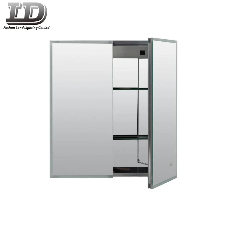 Storage Smart LED Vanity Bathroom Mirror Cabinets