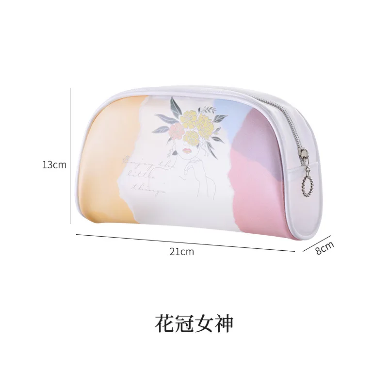 2023 New Cheap Clear Pvc Packaging Travel Shopping Cosmetic Bag Customized Logo Transparent Large Pvc Transparent Tote Gifts Bag