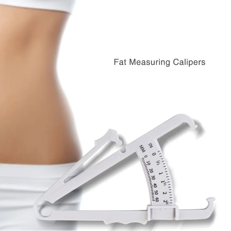 
Amazon Hot Sale Fitness Measurement Tool Personal Measuring Skinfold Body Fat Caliper 