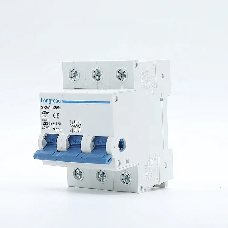 China Manufacturer Electric 125A Change Over Switch Disconnector