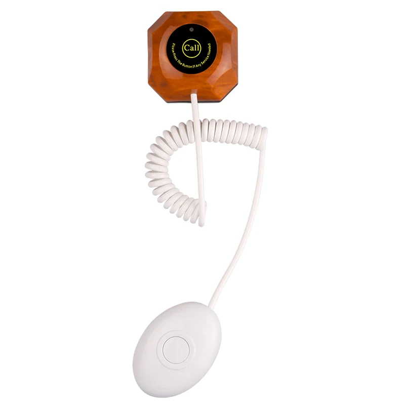 Wireless hospital nurse call botton with handle cord
