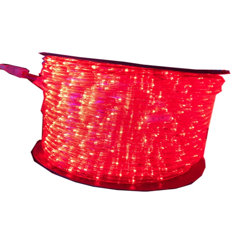 
led Christmas rope lights waterproof 100m 220V/110V dmx rgb led rope light for outdoor decoration 