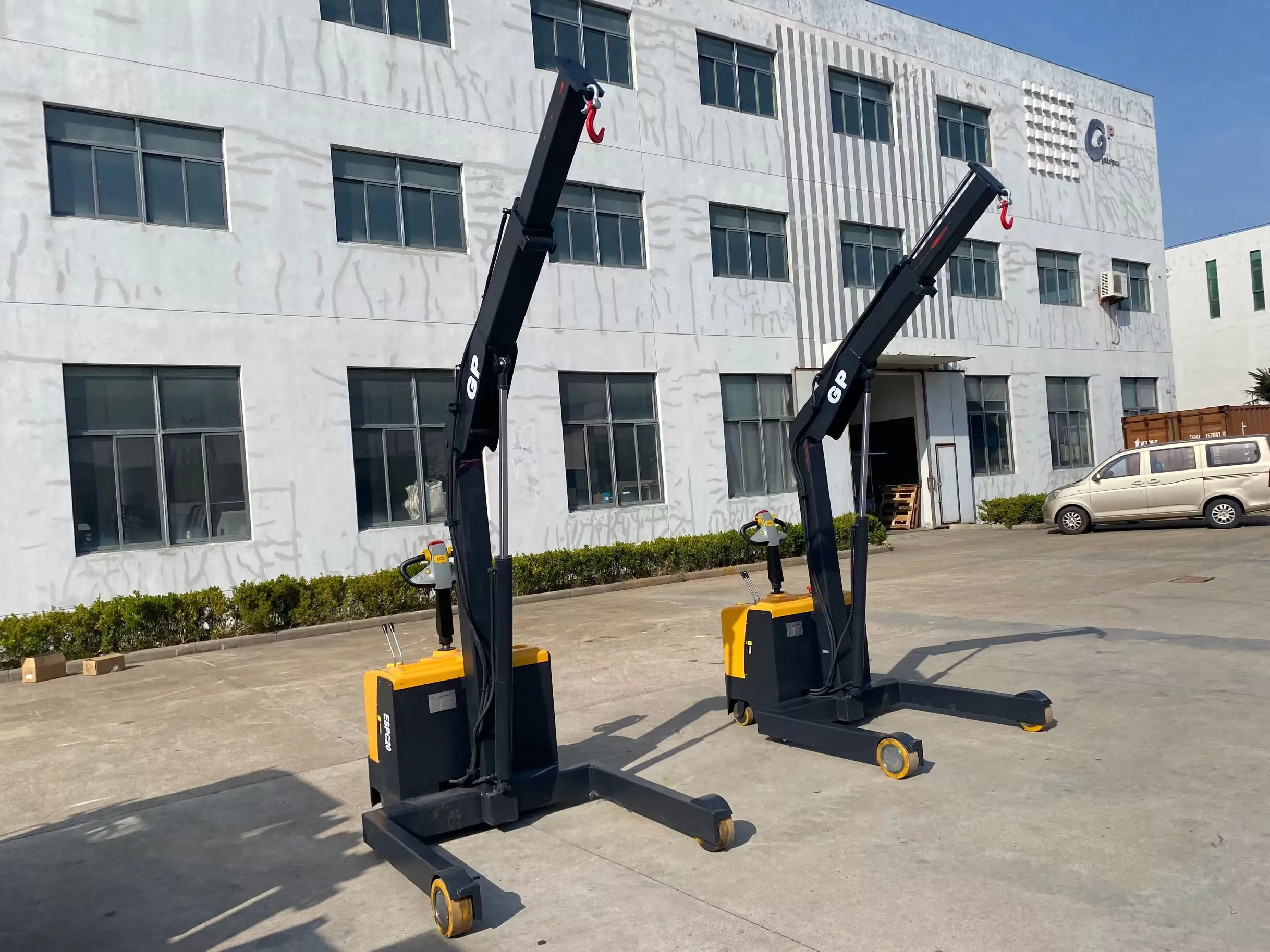1.5T 2T Hydraulic small electric crane