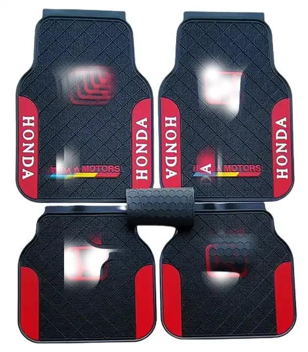 car accessories 2024 carpet auto parts luxury waterproof universal fit latex rubber car brand mats