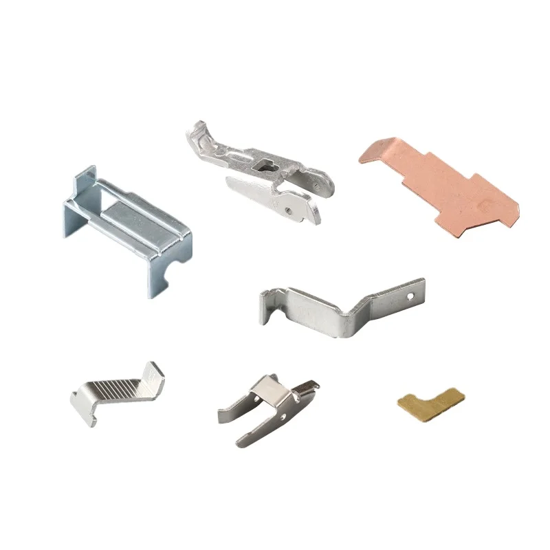 Customized brass stamping parts metal stamping set mcb schneider part