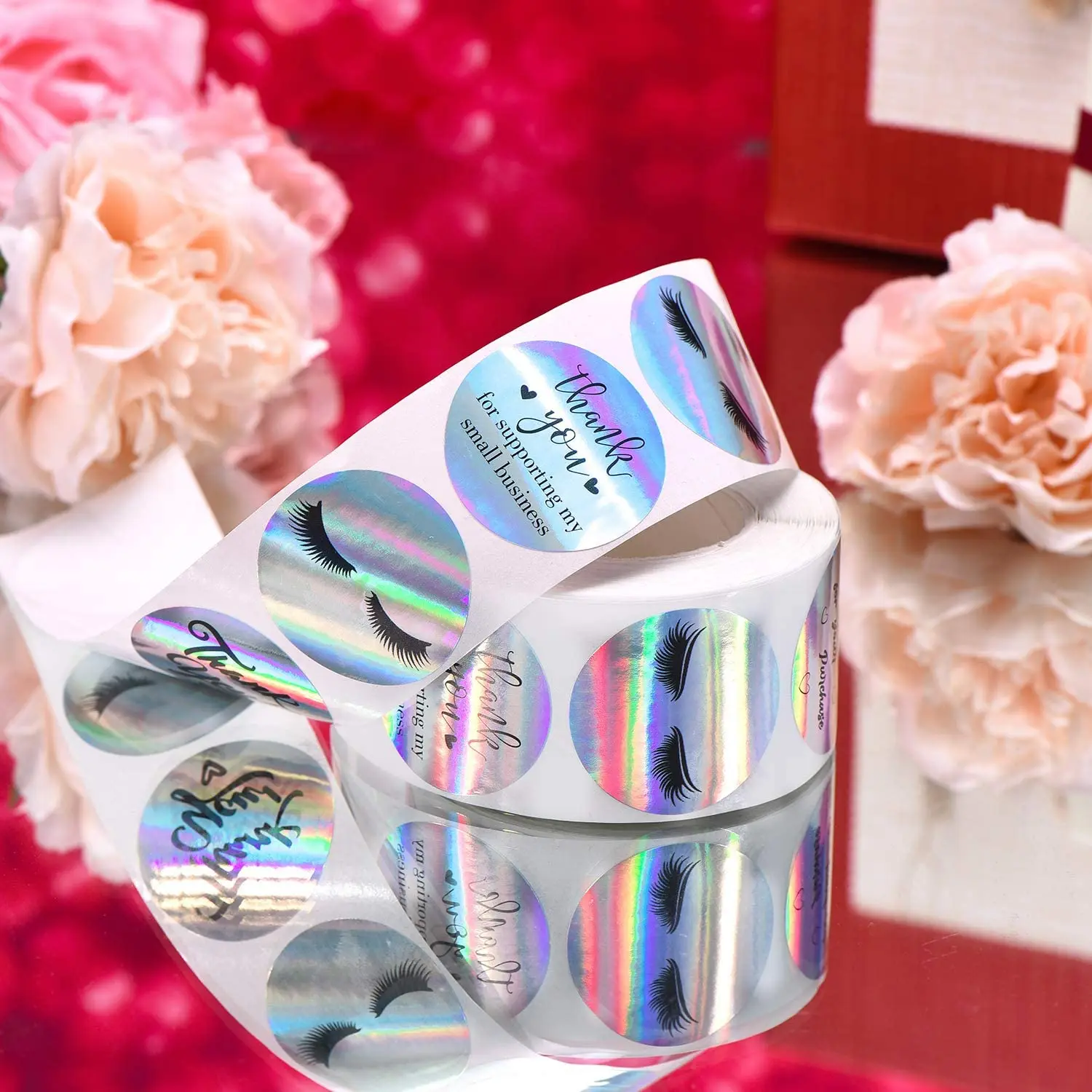 China Manufacture Custom Label Printed Cosmetics Packaging Stickers Waterproof Label