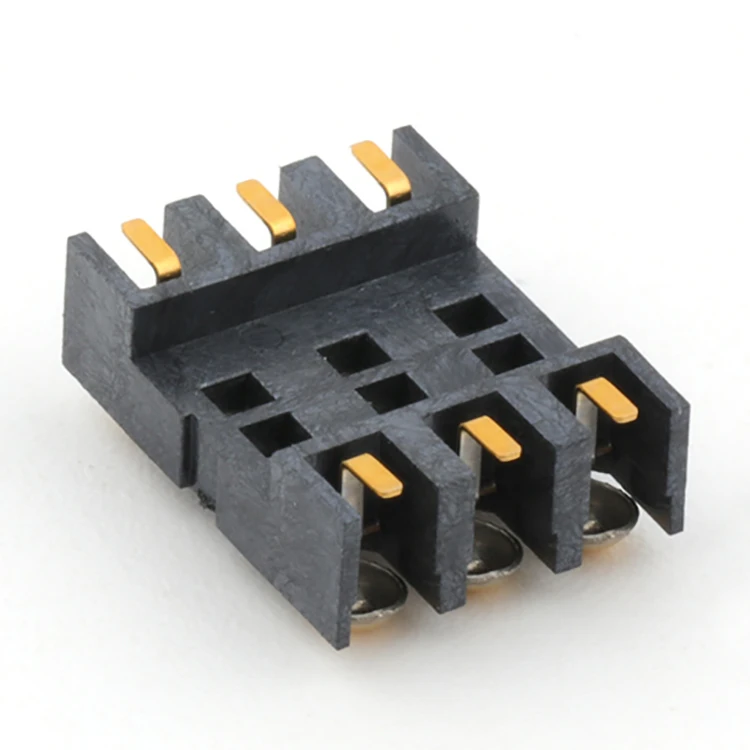 Sim Card Connector 6Pin H=3.0MM SIM Card Socket Smart Card Connector