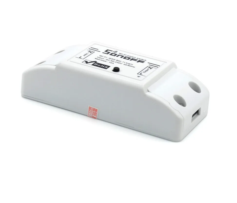 Original Sonoff baisic r2 light switch in remote .Sonoff Basic for smart home