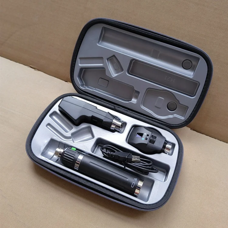 ML- OR20U Diagnostic Set Rechargeable Ophthalmoscope and Retinoscope LED Light Source for choice