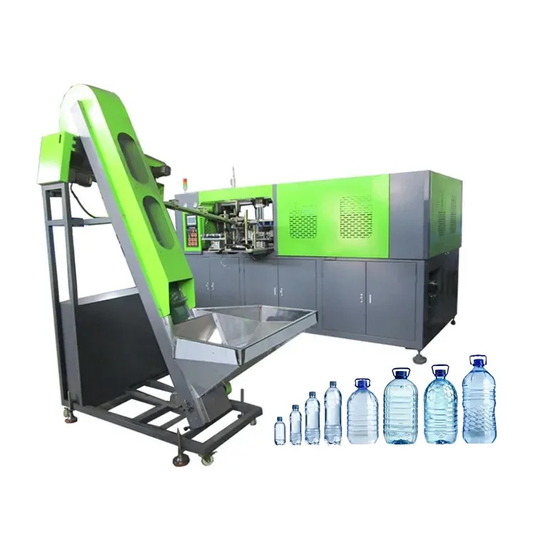 Automatic Plastic Water Bottle Blowing Making Machine New Condition Semi-Automatic Delta PLC Focusing PET PC PVC PPR PE