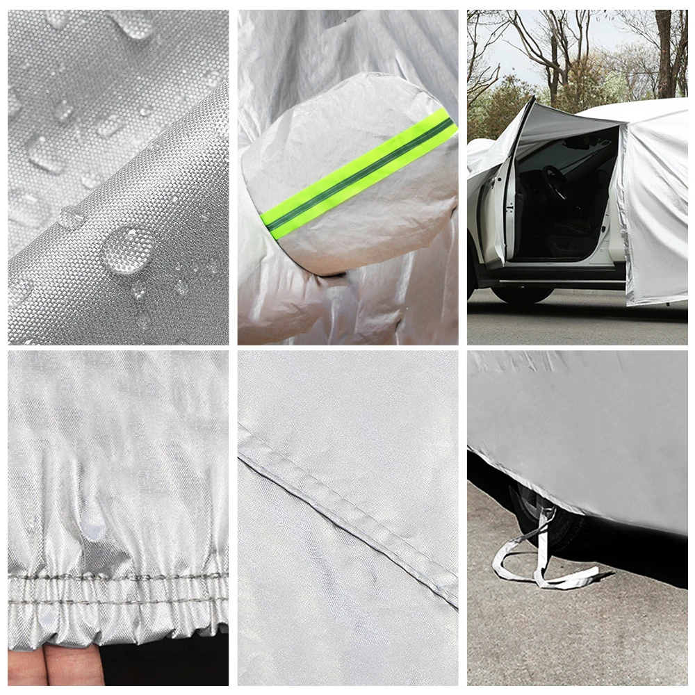 Наружный автомобильный чехол, водонепроницаемый и пыленепроницаемый размер и логотип на заказ, подходит для Jeep car