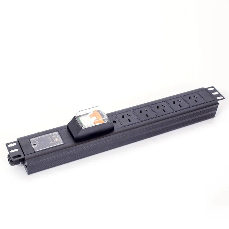 Good Price 220V 16A Rack 5 Ways Power Distribution Unit Australian Socket PDU