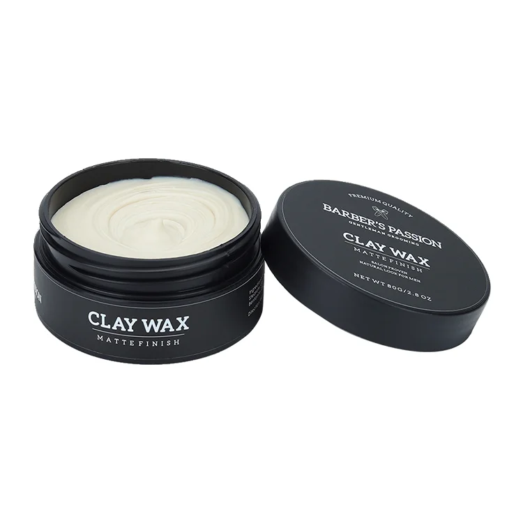 GMP certificate factory price hot sale nice smell high hold matt hair styling clay wax