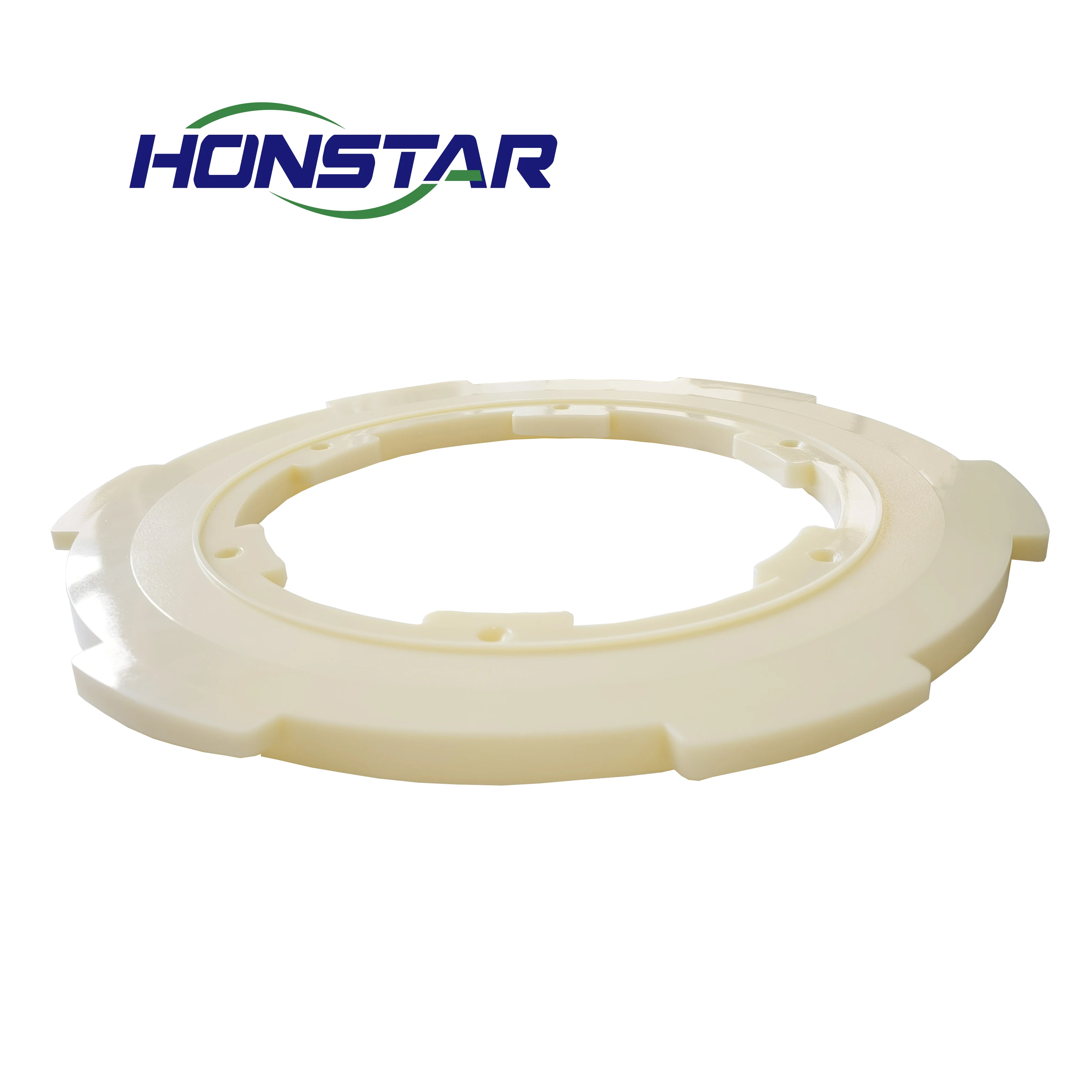 Industrial dust collector and air filters with beige ABS material outside 6-ears inside six ears quick-install type end cover