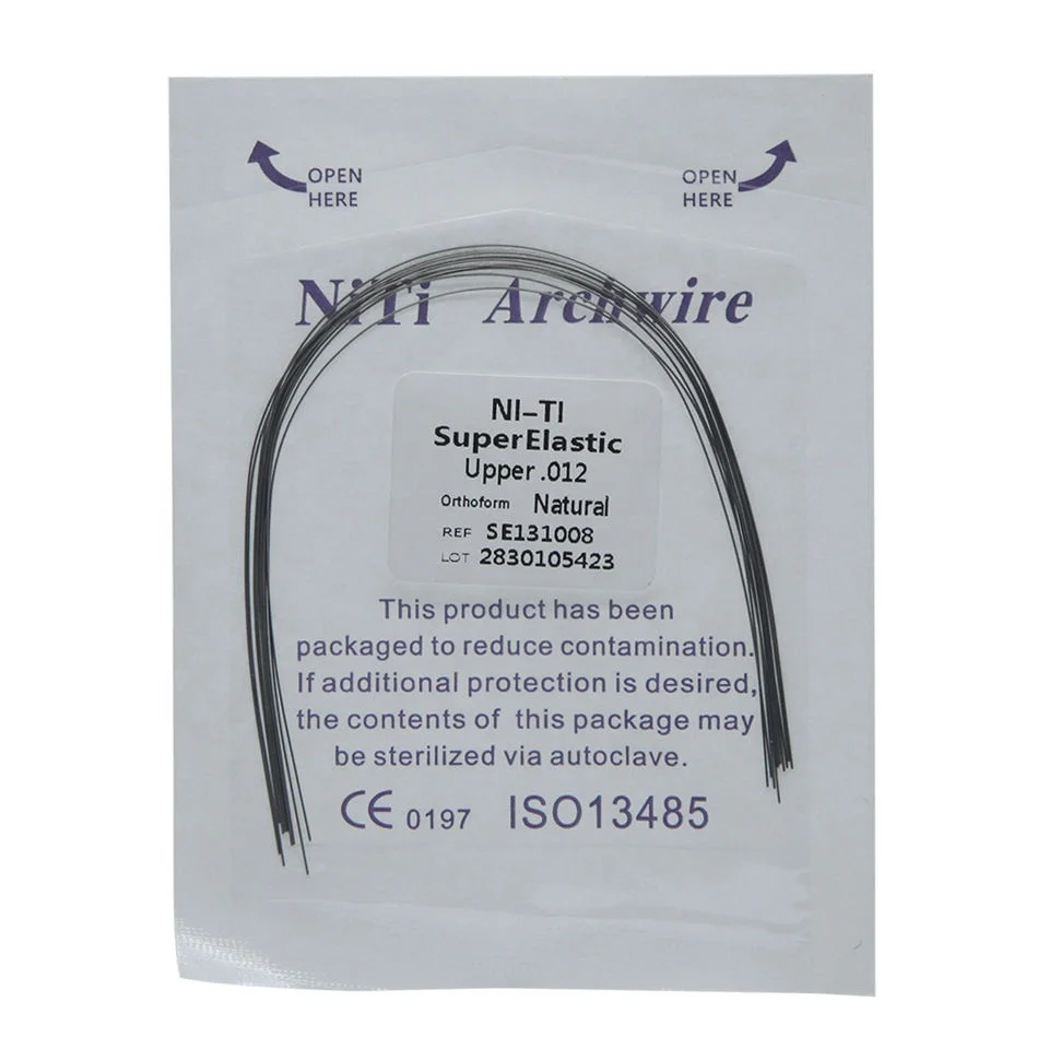 Arcos Nitinol Redondos Dental Wire Niti Orthodontic Wires