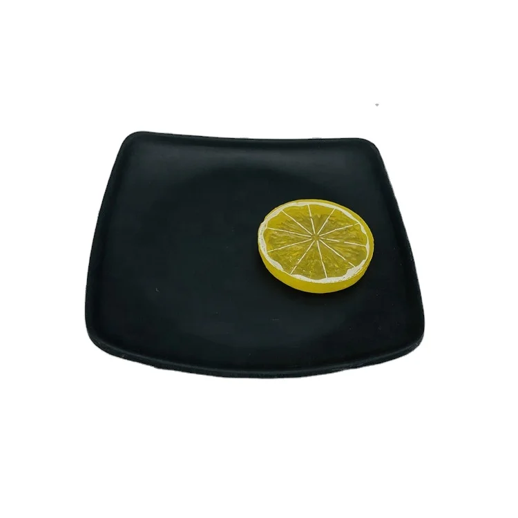 
Trade assurance ceramics black plastic dinner plates 