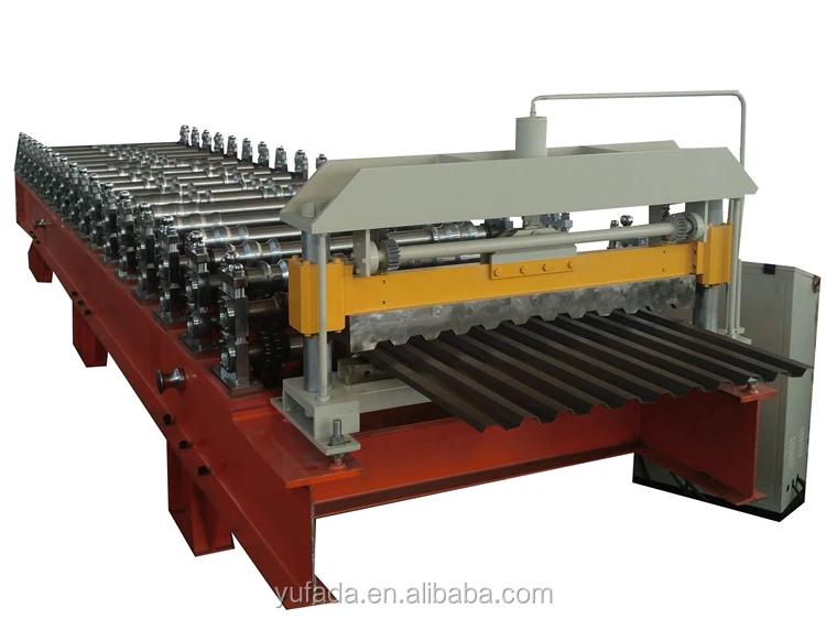 Russia C21 Roofing Sheet T21 Roll Forming Machine Design Manufacture