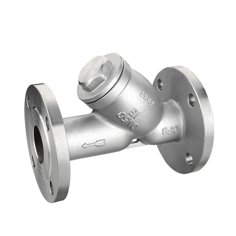 Factory Direct ss304 Flanged Y type Strainer Valve