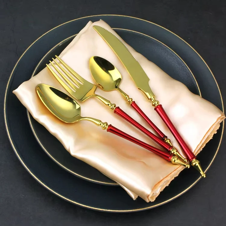 Good Prices Stainless Steel Forks and Spoons Flatware Vintage Cutlery