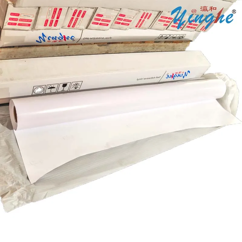 Yinghe 120G 1.07/1.27/1.52*50m SAV material self adhesive PVC Vinyl Sticker printing car/bus body sticker