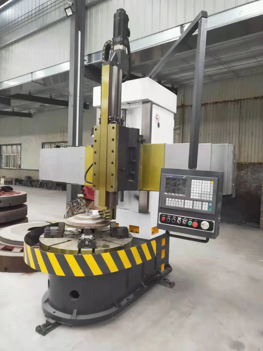 low cost cnc lathe machine CK5112 wheel cnc lathe for sell