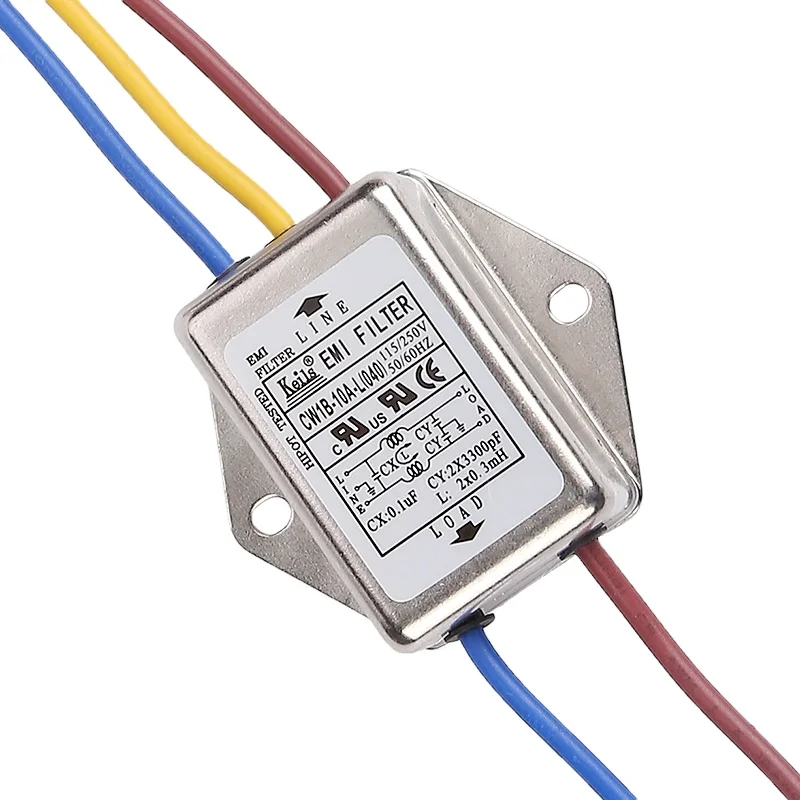 Professional 1B(040) Metal Radio 220v Oem Manufacturer Low Noise Electrical Noise Filter