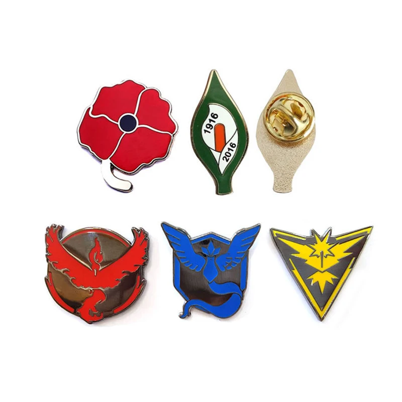 Wholesale Bulk Soft Hard Enamel Pin Manufacturer Souvenir Promotional Gift Grateful Dead Metal Custom Hard Enamel Lapel Pin