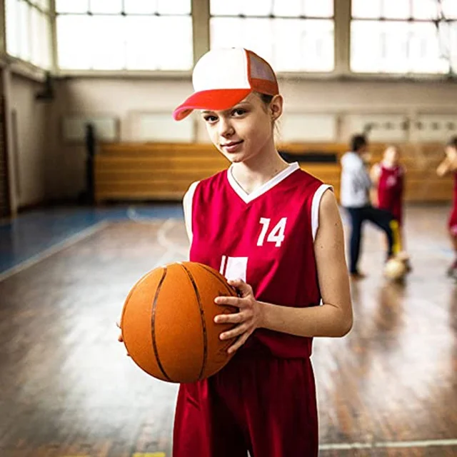 2023 Kids Baby Casual Foam Trucker Hats Wholesale Children 2 Tone Blank Mesh Trucker Cap