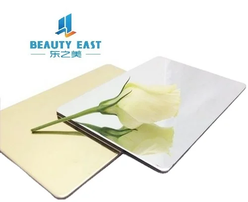 Aluminium Composite Panel 4mm High Gloss Mirror Exterior Wall