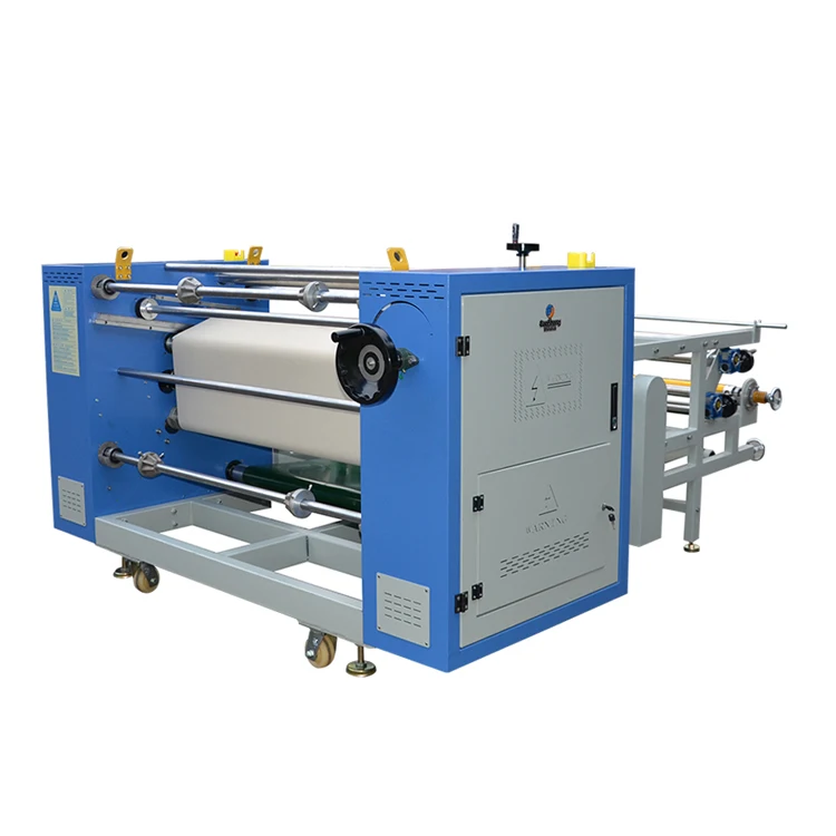 Factory Automatic 1700Mm 1900Mm Width Calender Roll To Roll Sublimation Heat Press Machine For Polyester Canvas Fabric