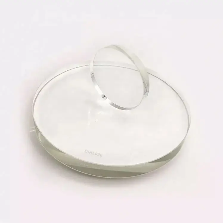 Maxos heat-resistant Tempered Pyrex toughened borosilicate 3.3 high borosilicate sight glass in borosilicate glass