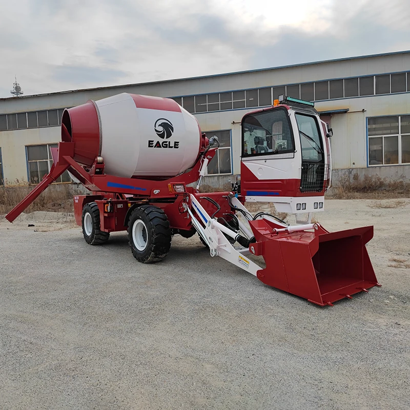 China Mobile Ready ciment autoconcrete 1.2/2.6/3/3.5cbm drum self loading car mixers truck concrete mixer