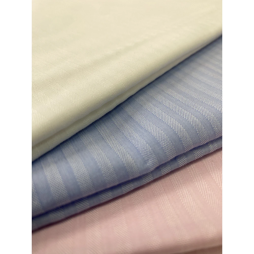 Wholesale Japanese plain color polyester shirt organic cotton fabrics