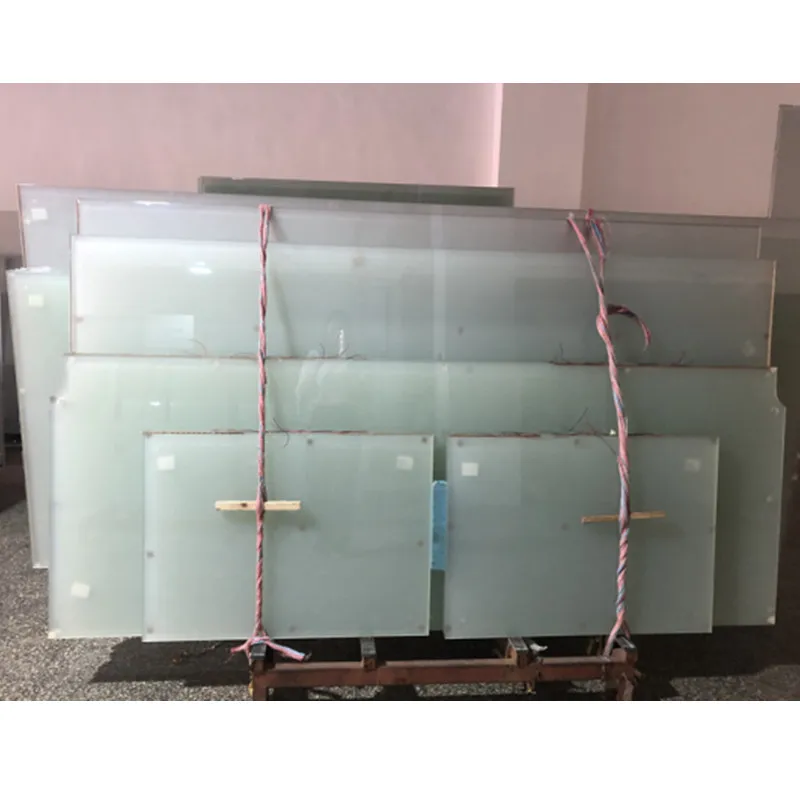 Aluminum glass smart magnetic sliding door lock door and window shower room bathroom partition laminated pdlc smart glass