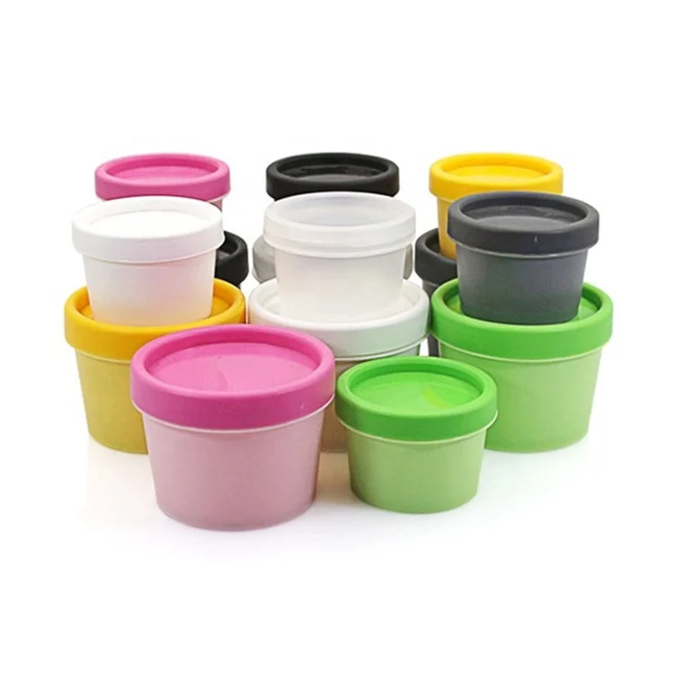 factory RUIPACK OEM custom 50g 100g Face Cream Jars Refillable Bottle Cosmetic Foot Protector Containers cream facial jar manufacturer/wholesale