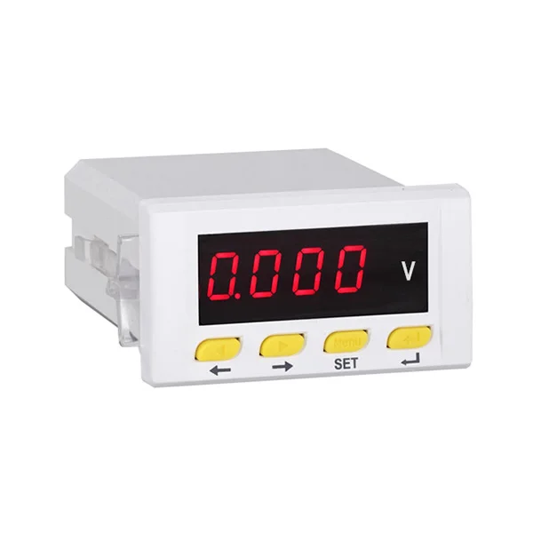 dc ac Highly Accurate Digital Voltmete CE  IEC Digital Single Phase Voltmeter Electric meter digital meter millivolts panel meter AC dc voltage meter