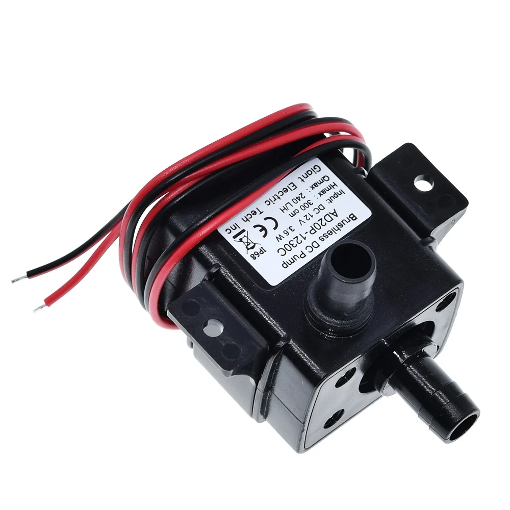 New Mini DC12V 3m 240L/H Brushless Motor Submersible Water Pump Home G08