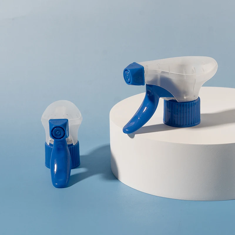 New Model 28mm 28 410  professional hand white blue plastic PP Mist Sprayer  Mini Garden trigger sprayer