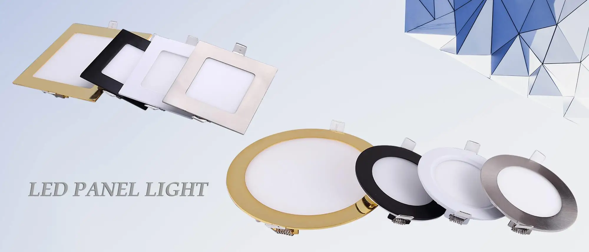 lampara bajo precio empotrable redondo panel cuadrado 3-24w plafon led 18w led paneles de luz