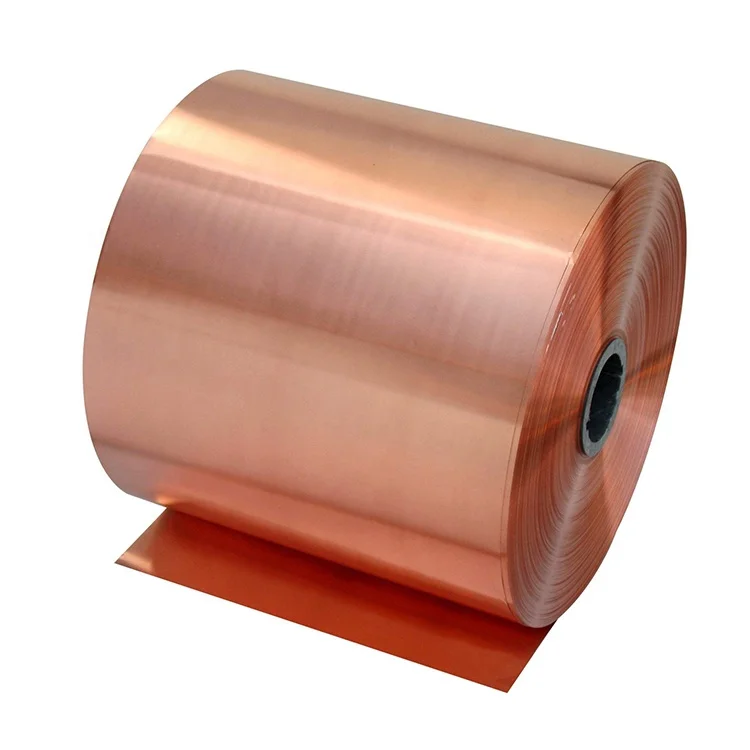 C12000 C11000 C10100 Coil H65 3mm Red Copper Strip Pure Copper Cathodes 99.99% Electrolytic For Battery