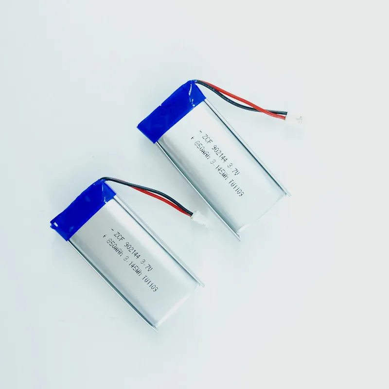 ZCF 902144 850mAh 3.7V Rechargeable Li-ion Polymer Lithium Ion Battery for Beauty Device GPS Tracker Medical Device