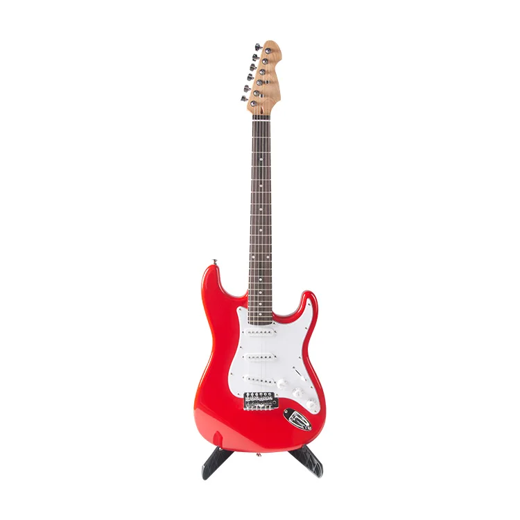 TN-FT/TXW-1R Hot selling acoustic-electric guitar 39 inches bright red electric guitar