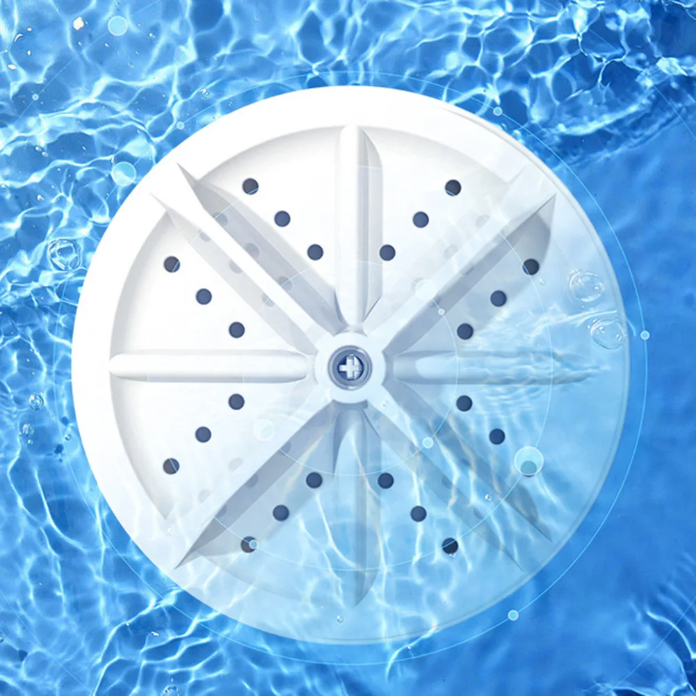 USB Travel Washer Washing Air Bubble Machine Ultrasonic Rotating Turbine Washing Machine for Socks Underwear Wash Dishes