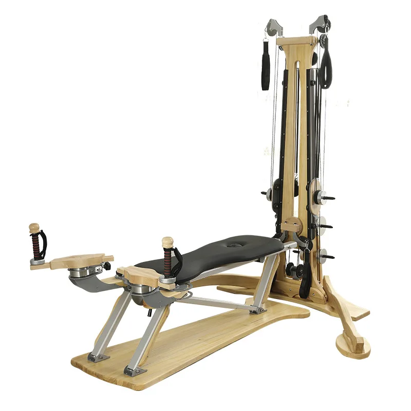 SYT commercial Hot selling Pilates Zen soft instrument cyclotron wooden spinal equipment exercise yoga machine