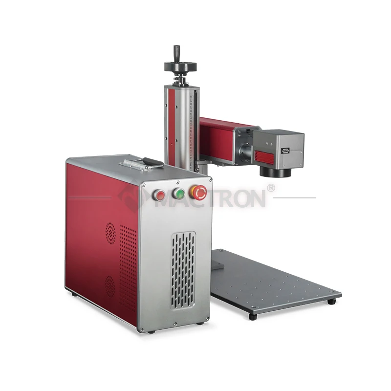 
Portable Split 20W 30W 50W Fiber Laser Marking Machine 2D Fiber Laser Raycus for Pvc and Laser Metal Deep Engravingi 