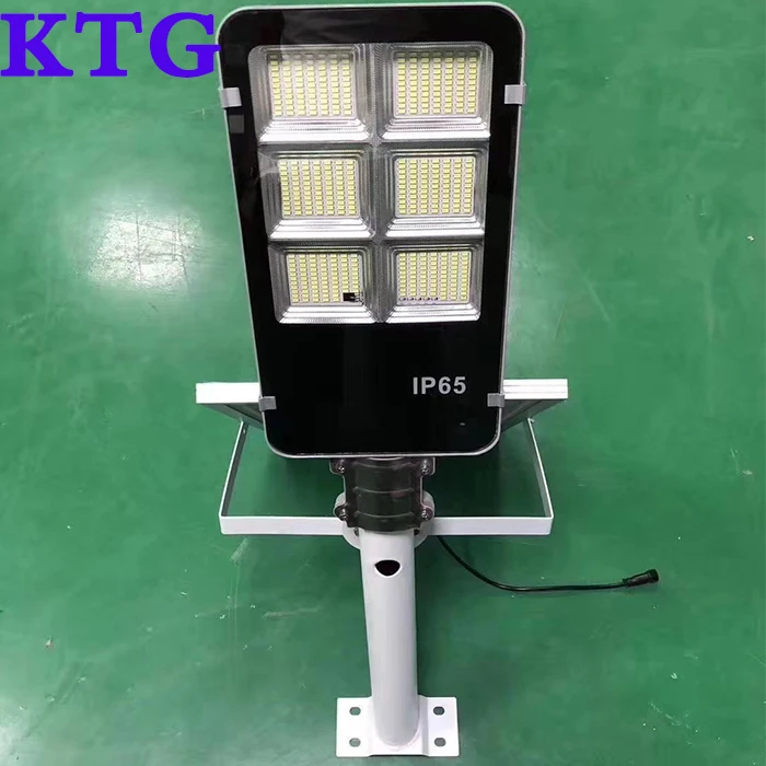 50W 100W High Power Lens Luminaire Outdoor Ip65 Waterproof Cctv Camera 60 80 Watt All In two Led Solar Street Light With Sensor